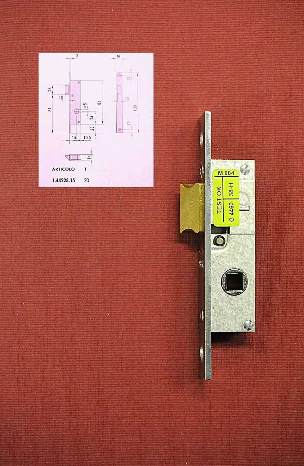 Cce 44228.15.0 – cm Emb 15 mm Pic Maniglia scatola PEQ 